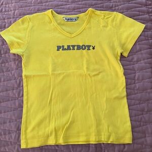 PLAYBOY Bright Yellow Tee